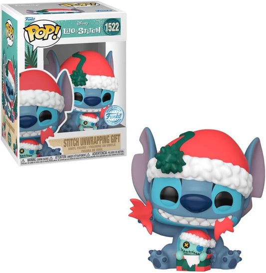 Funko Pop! Stitch - Unwrapping Gift