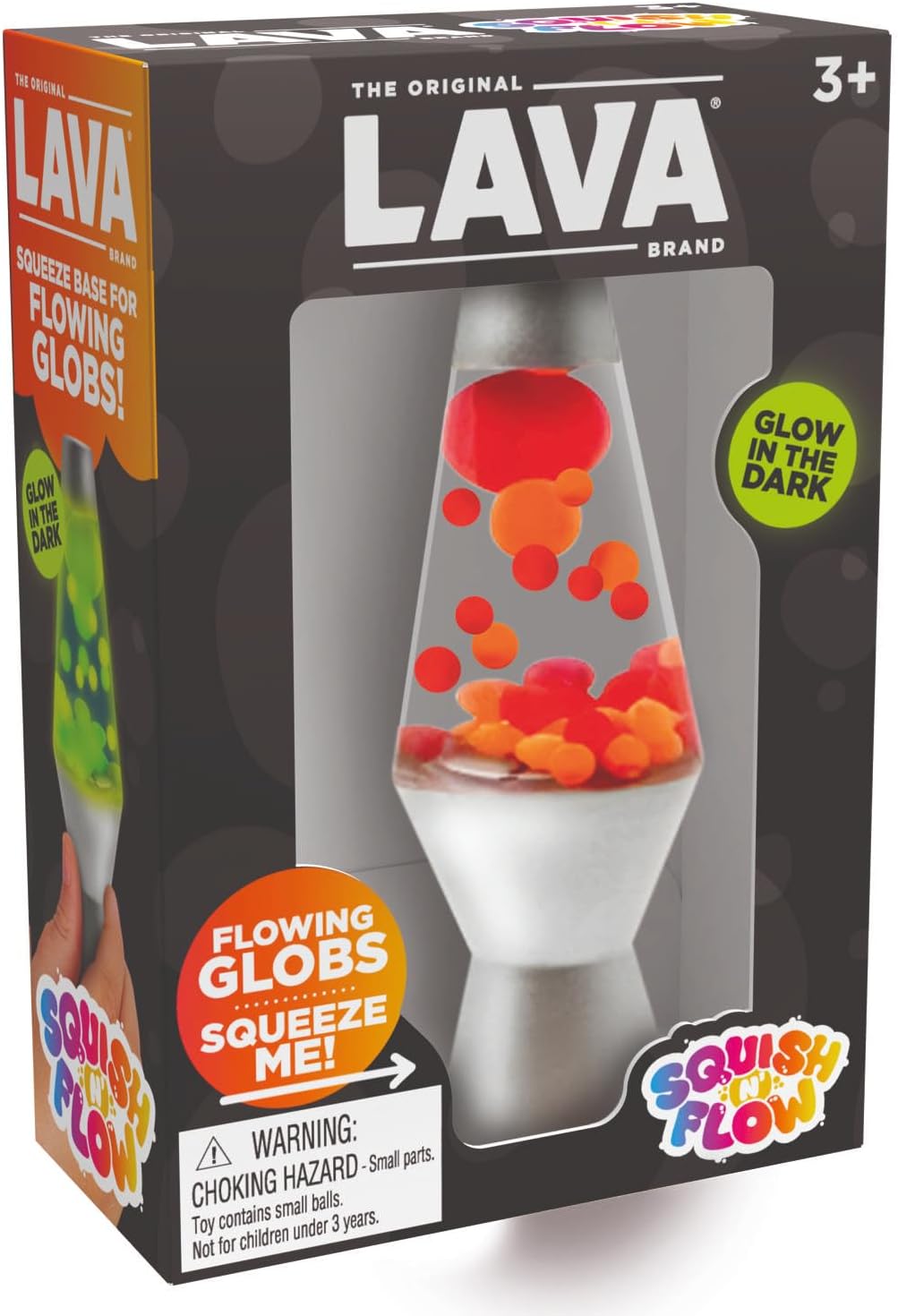 Lava Squish N Flow - Glow In The Dark Lava Lamp Effect