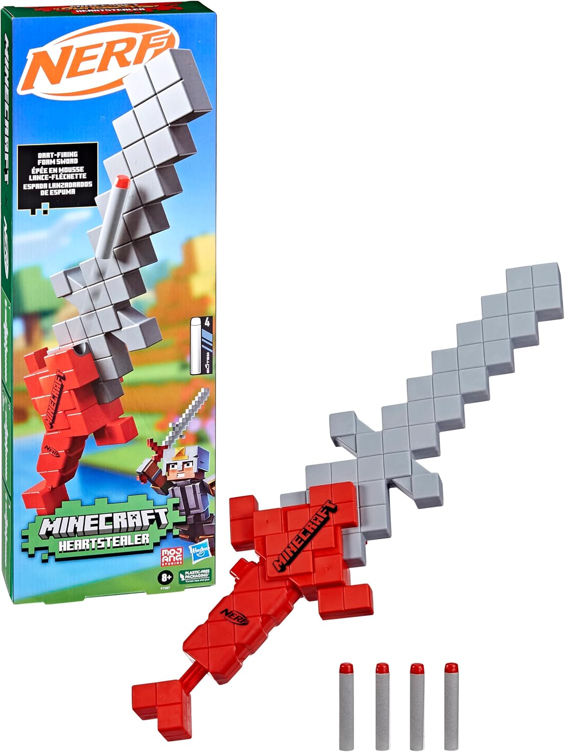 Nerf Heartstealer Minecraft Sword