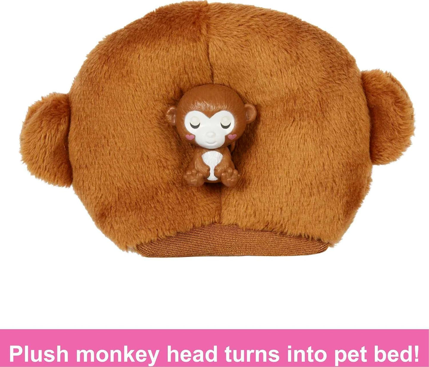 Barbie Cutie Reveal Doll with Monkey Plush Costume