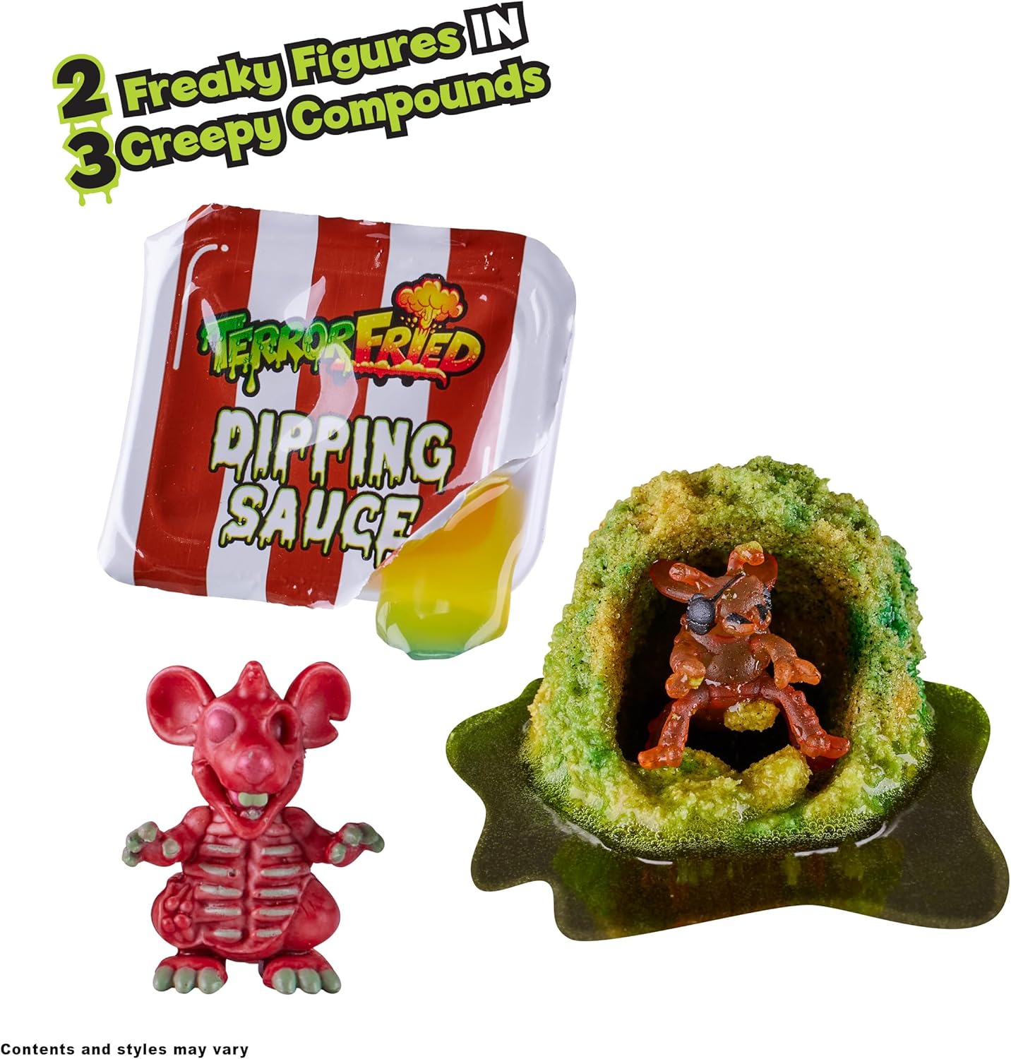 Terror Fried Nasty Nibbles, Gross collectables with slime