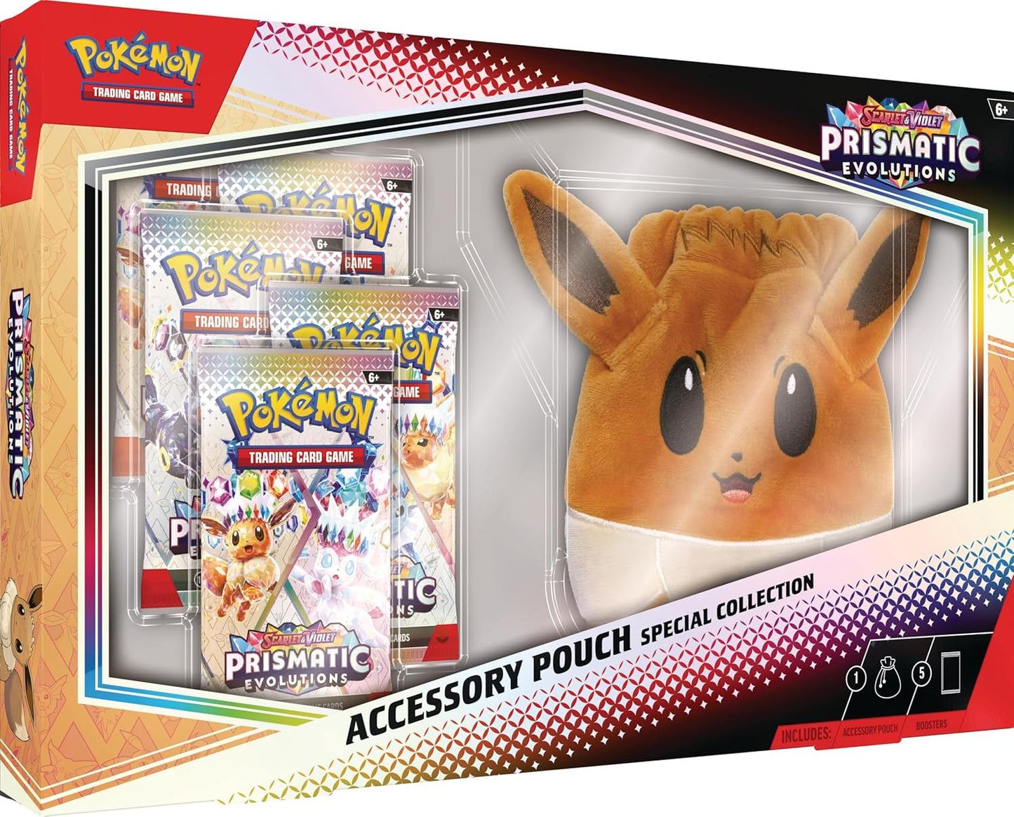 Pokemon TCG: Scarlet & Violet—Prismatic Evolutions Accessory Pouch