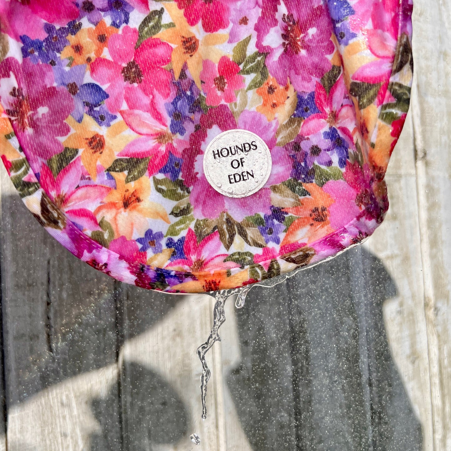 Steel Leopard Dog Cooling Vest