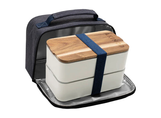 Akinod Bento + Insulated Lunch Bag (Various Colours)