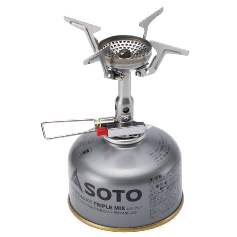 Soto Amicus with Stealth Igniter Backpack Stove