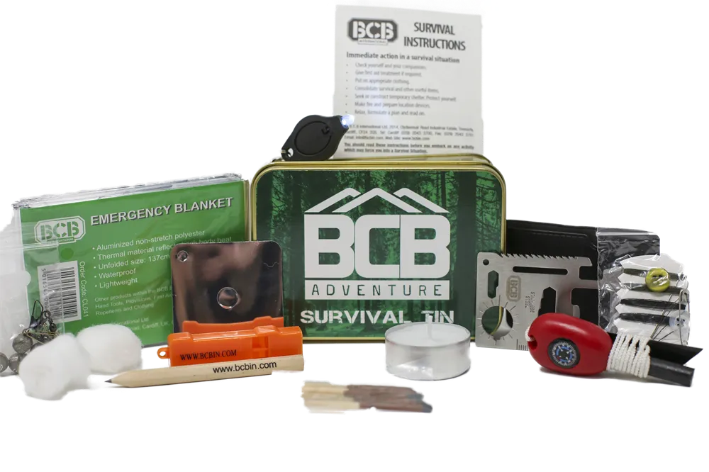 BCB Adventure Survival Tin