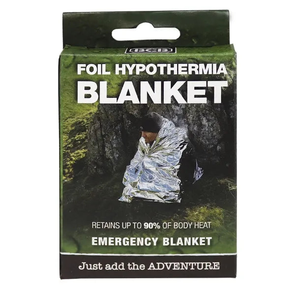 BCB Foil Hypothermia Space Blanket 84x54