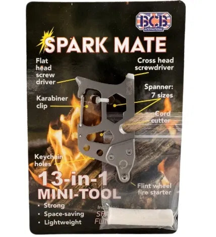 BCB Spark Mate Multitool with One Handed Striker