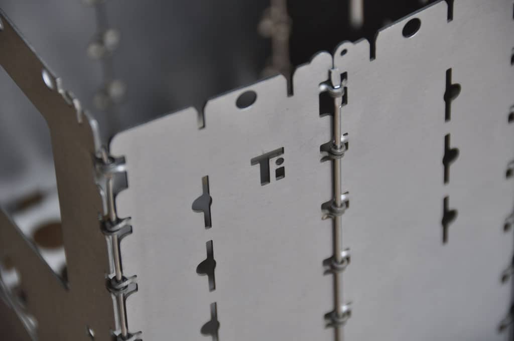 BE Bushbox XL Titanium Outdoor Cooker