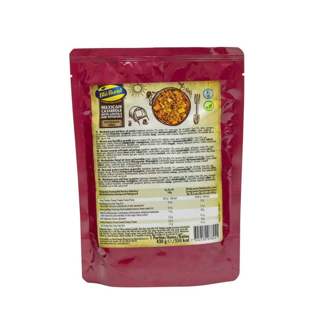 Bla Band Mexican Casserole with Lentil & Potato (Vegan)