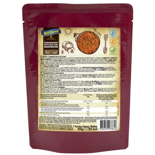 Bla Band Stroganoff with Rice and Mushroom