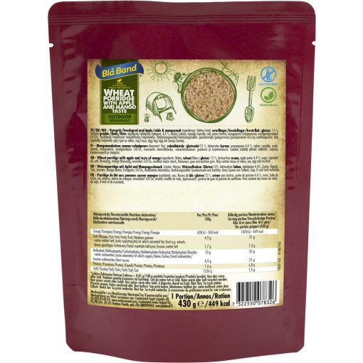 Bla Band Wheat Porridge with Apple and Mango