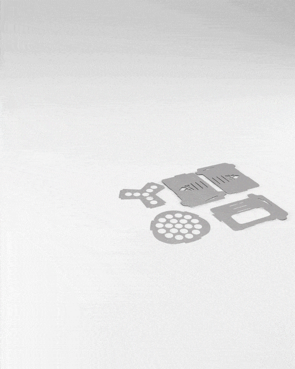 BE Bushbox Ultralight Outdoor Pocket Stove