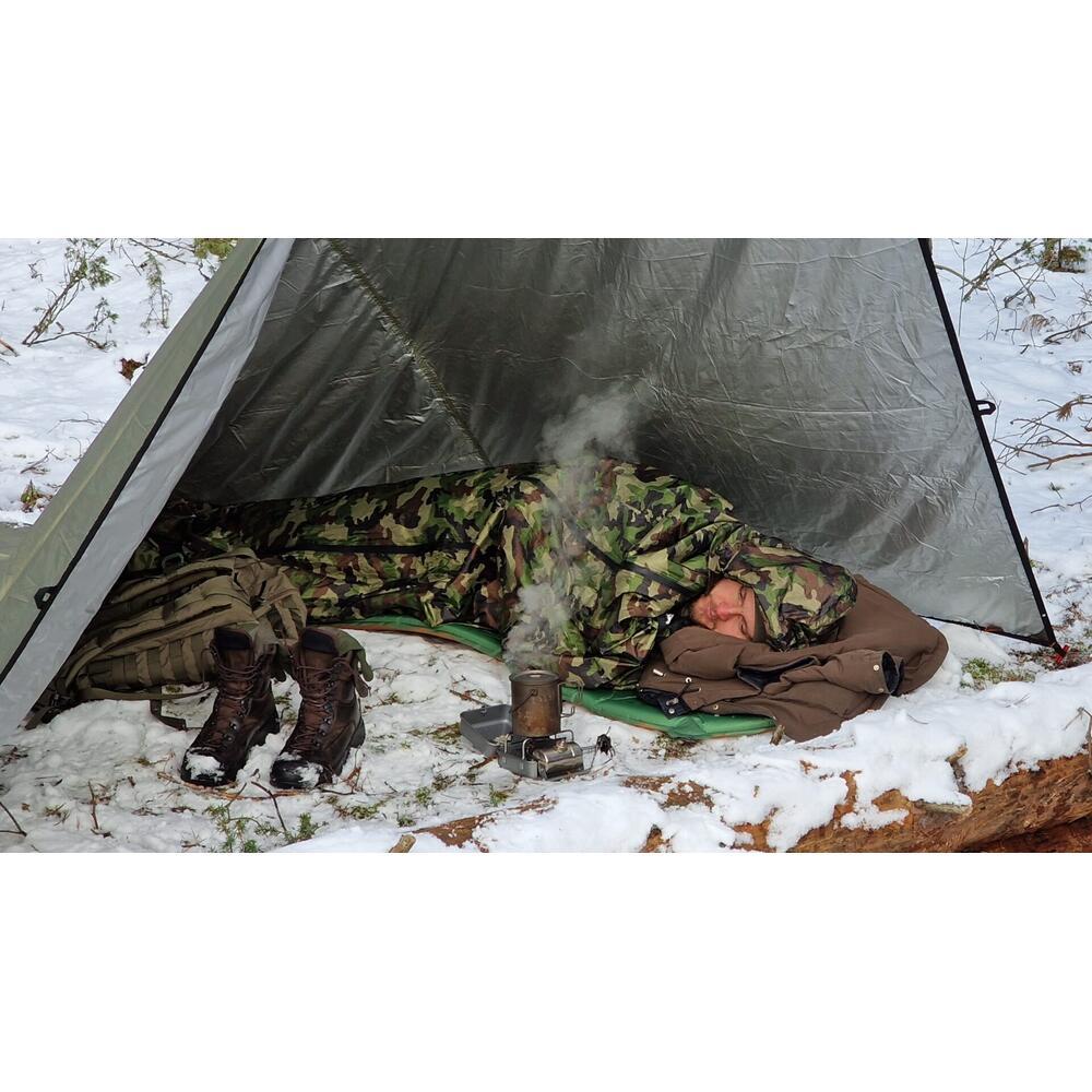 Bushmen HIDEOUT Thermo - Camo Bivvy Bag / Tarp / Poncho