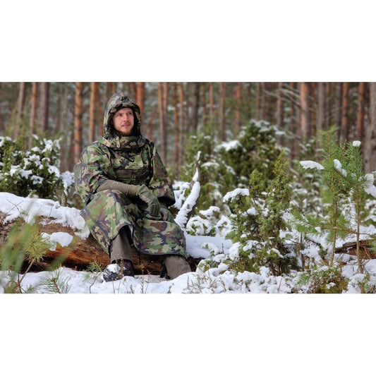 Bushmen HIDEOUT Thermo - Camo Bivvy Bag / Tarp / Poncho