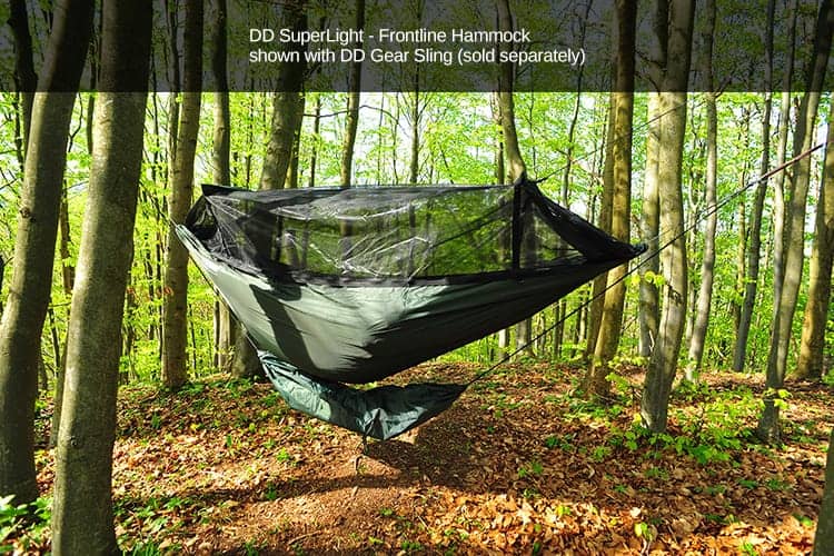 DD hammocks SuperLight - Frontline Hammock - Olive Green