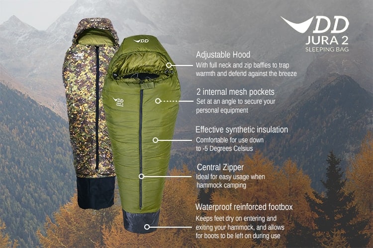 DD Jura 2 - Sleeping Bag - MC   XL