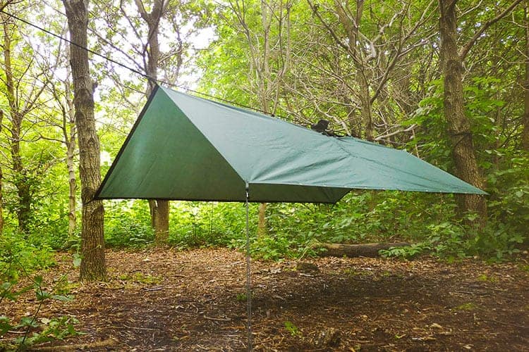 DD Hammocks Poncho Tarp - Olive Green