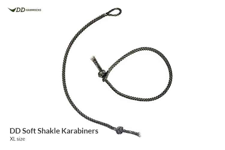 DD Soft Shackle Karabiner x 2