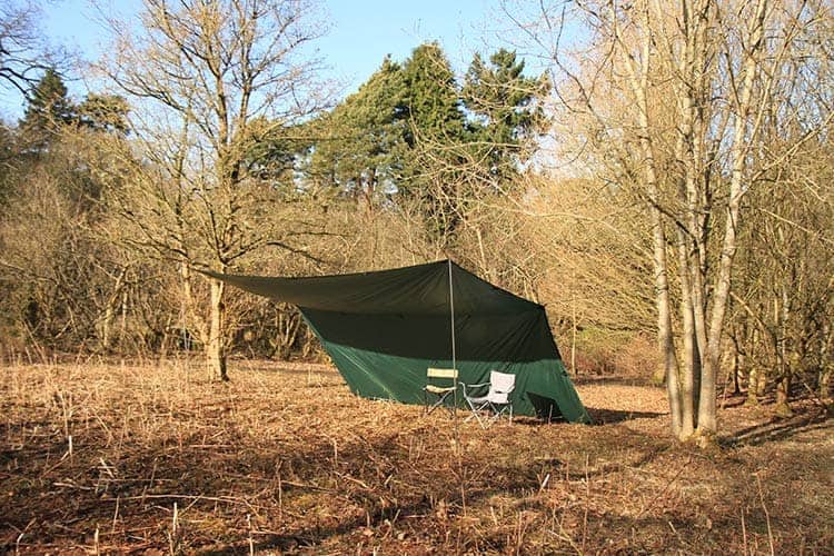 DD 5x5 Olive Green Tarp