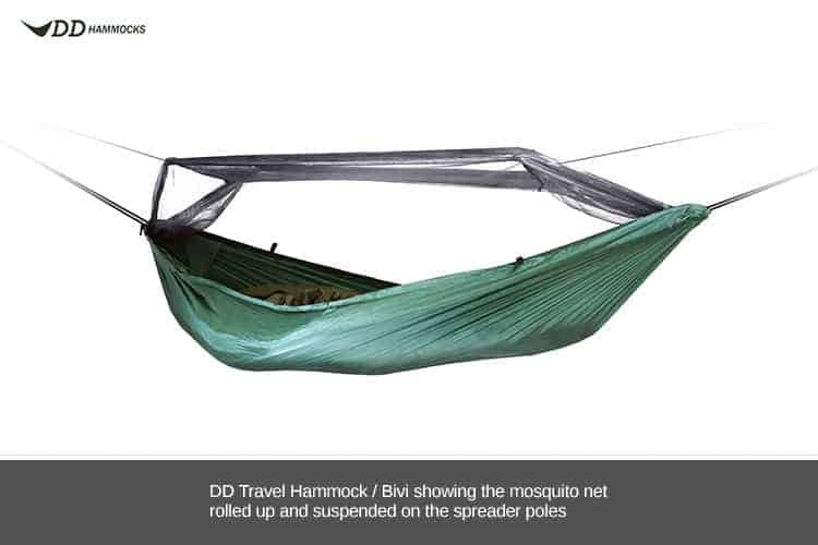 DD Travel Hammock / Bivi Olive Green