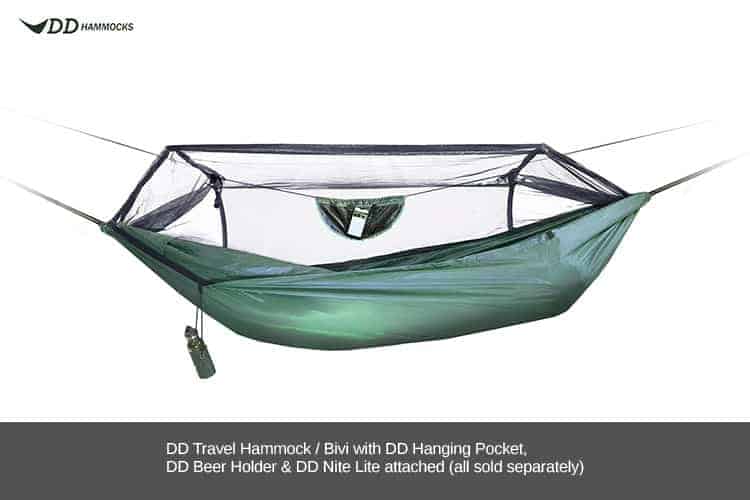 DD Travel Hammock / Bivi Olive Green