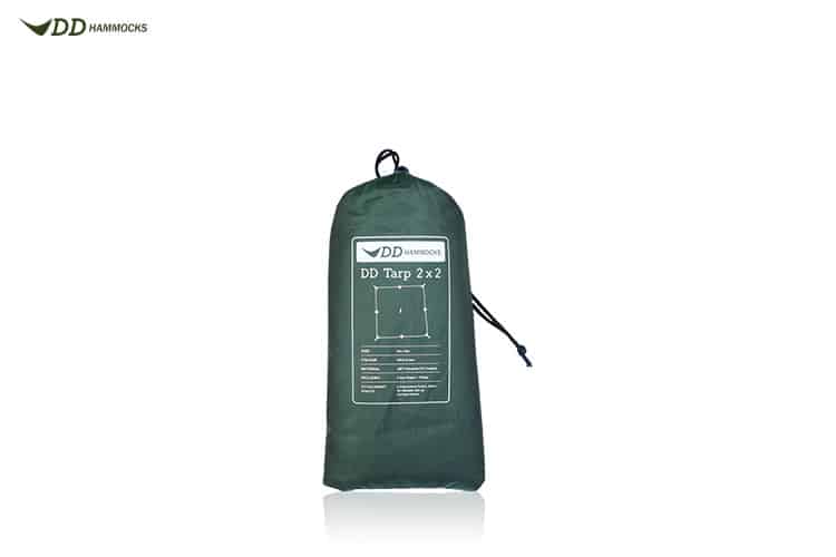 DD Hammocks Tarp 2×2 – Olive Green