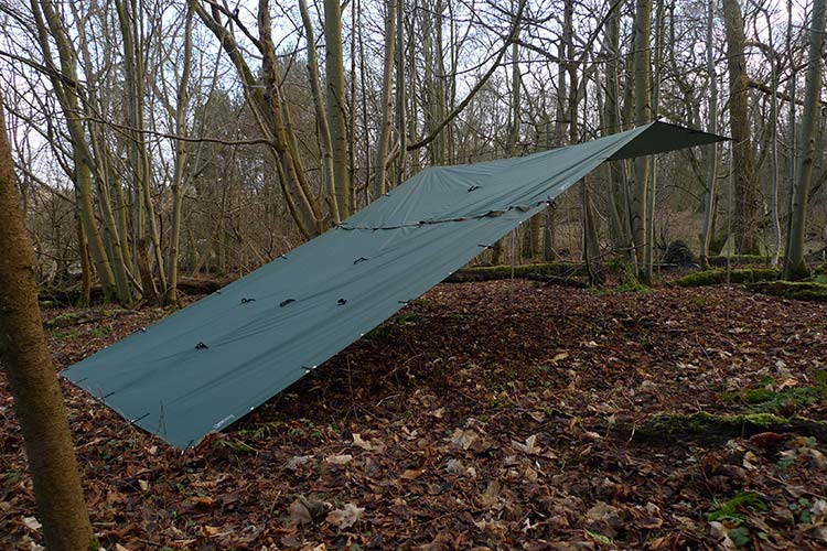 DD Hammocks Tarp 3x3 Pro - Olive Green