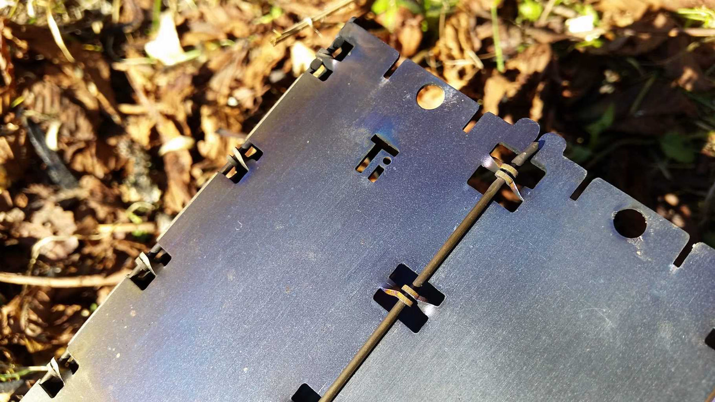 BE Bushbox LF Titanium Outdoor Stove