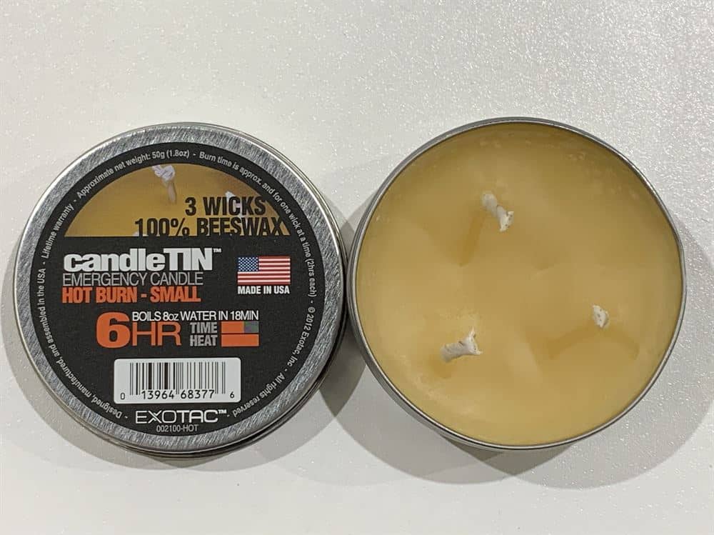 BCB EXOTAC Candle Tin - Hot Burn- Small