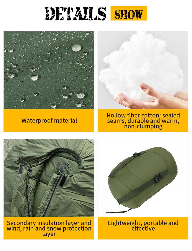 Emerson Blue Label Cold peak Polar sleeping bag  (-15 deg)