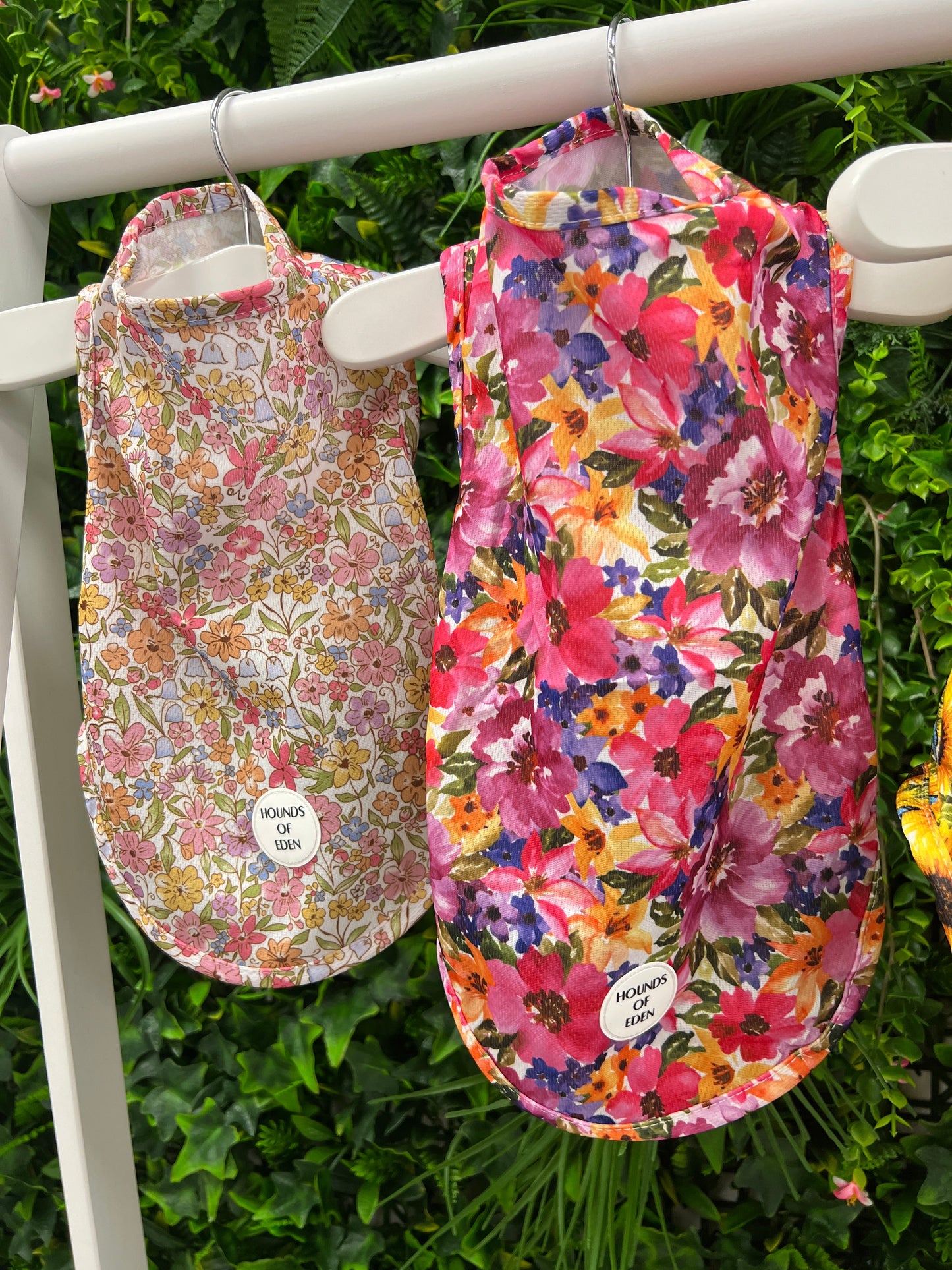 Pastal Petals Dog Cooling Vest