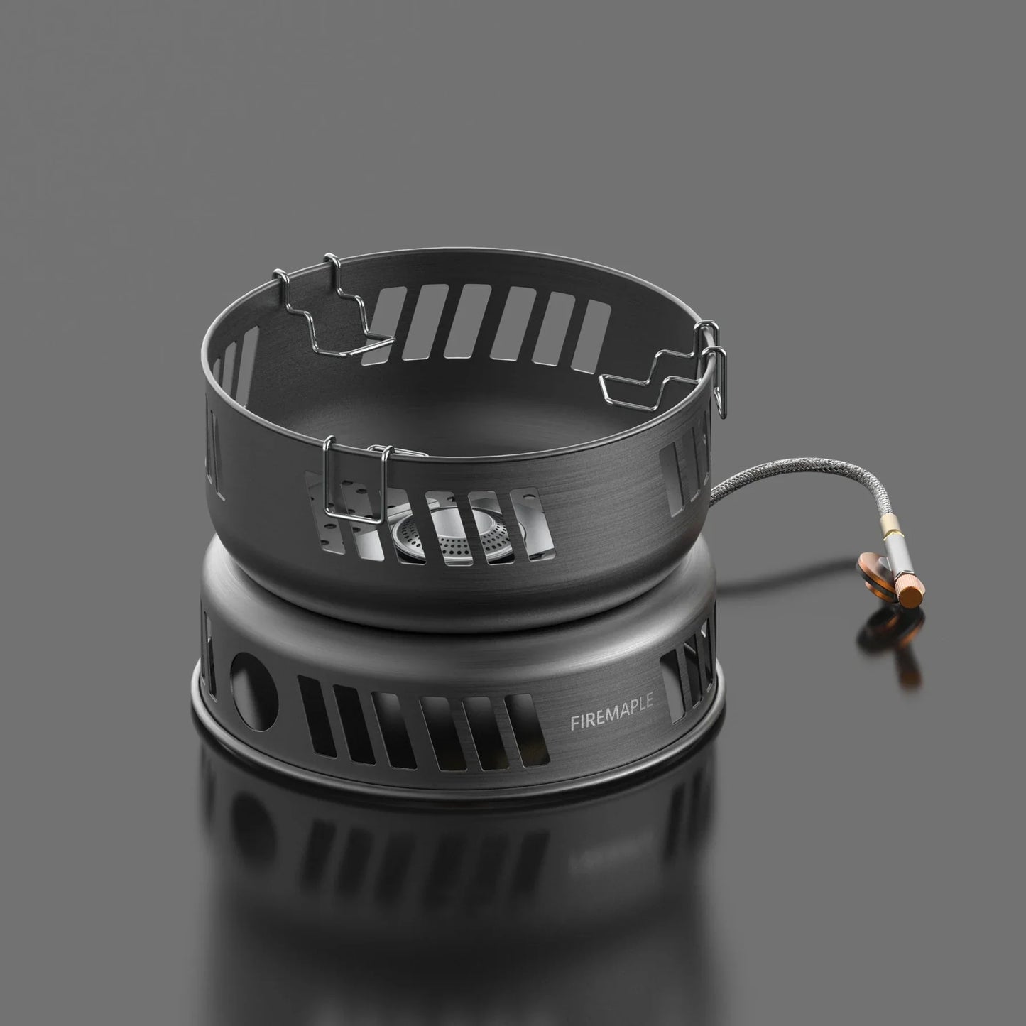 Firemaple Cooking Kit with Pots and Pans With Gas Burner