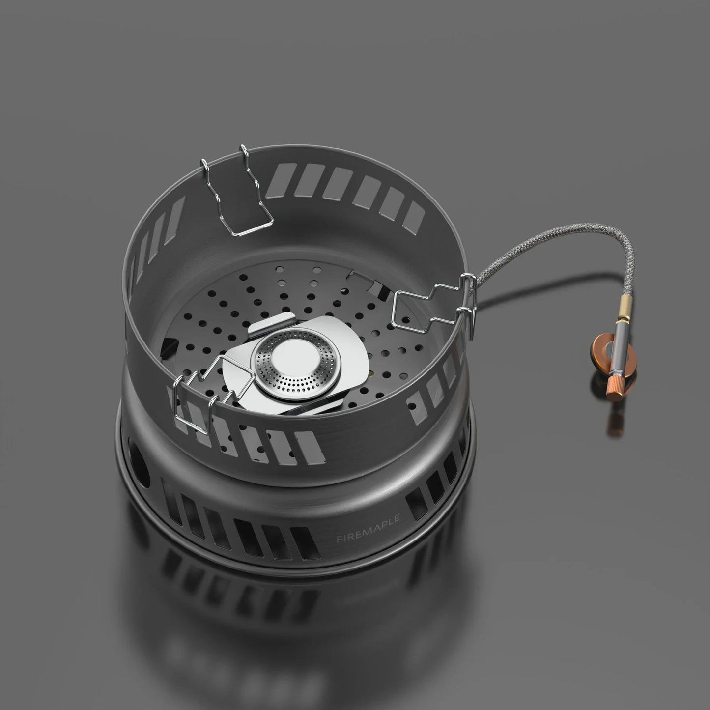 Firemaple Cooking Kit with Pots and Pans With Gas Burner