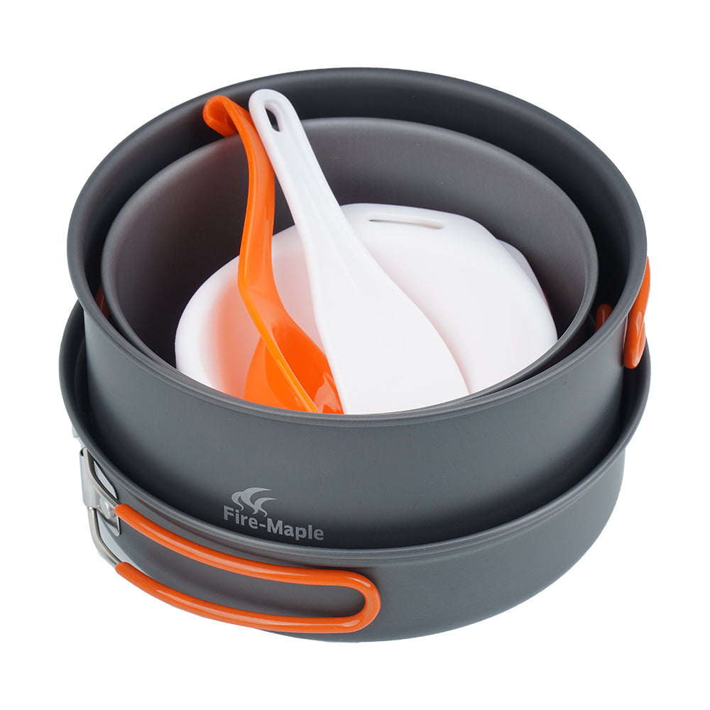 Firemaple Hard Anodised Cook Set