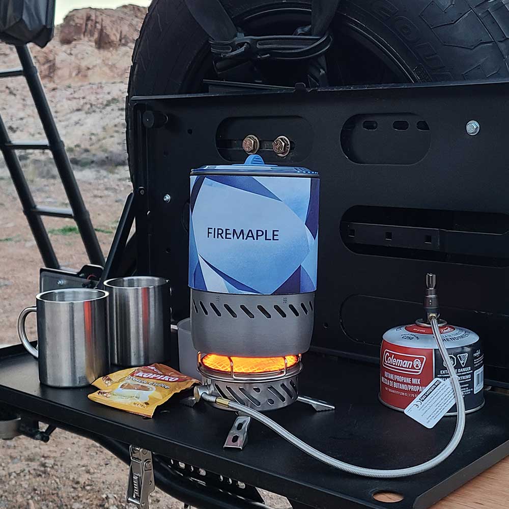 Firemaple Mars Radiant Stove System with Cup
