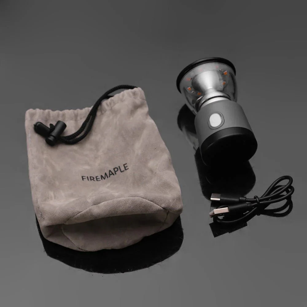 Fire Maple Sandglass LED Camping Lantern (Grey or Red)