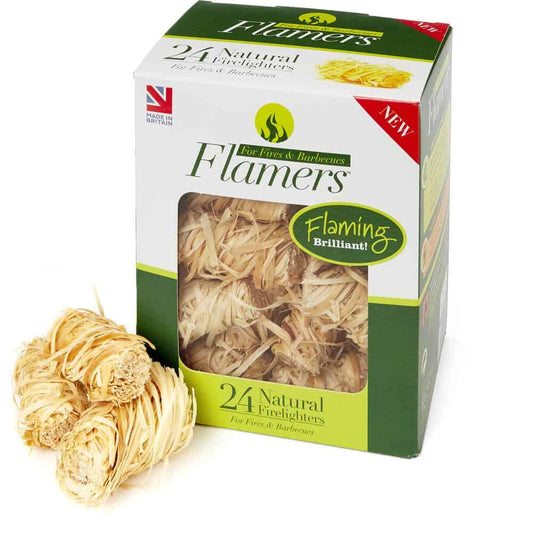 Flamers Natural Firelighters 24 Pack