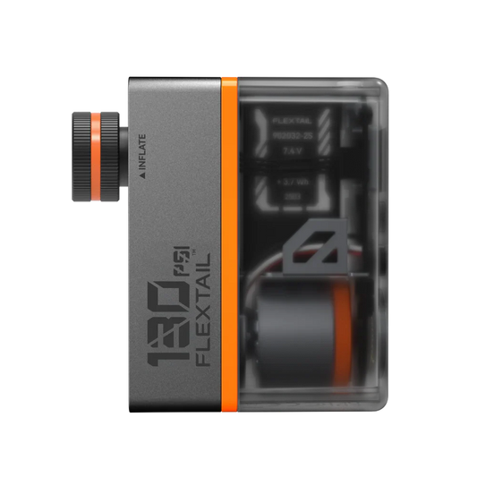 Flextail Gear Tiny Tire Pump 200 with Bike Tail Light - Up to 130PSI