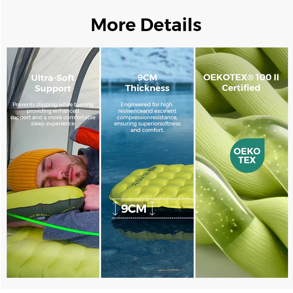 Flextail Gear Tiny Sleeping Pad R09 AVS Mummy Large