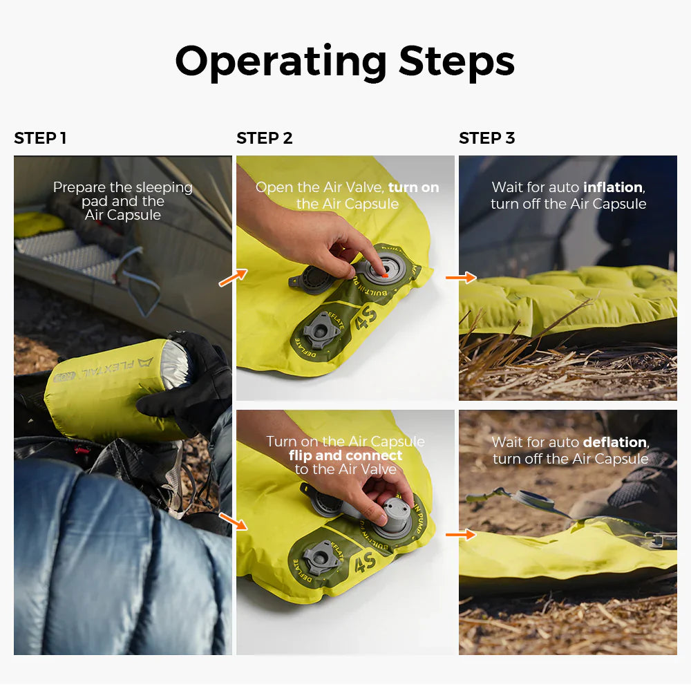 Flextail Gear Tiny Sleeping Pad R09 AVS Mummy Large