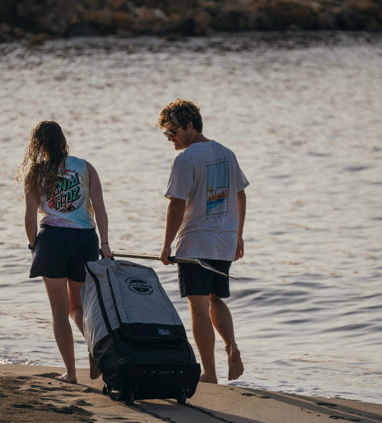 FatStick Wheeled Storage Bag Backpack for inflatable paddle boards