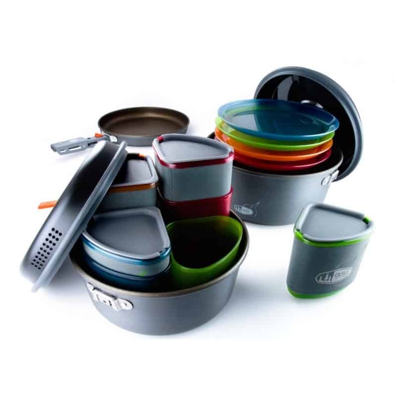 GSI Pinnacle Camper Cook and Eat Set 4 Person