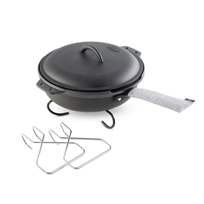 GSI Outdoors Guidecast 10" Cast Iron Cookset