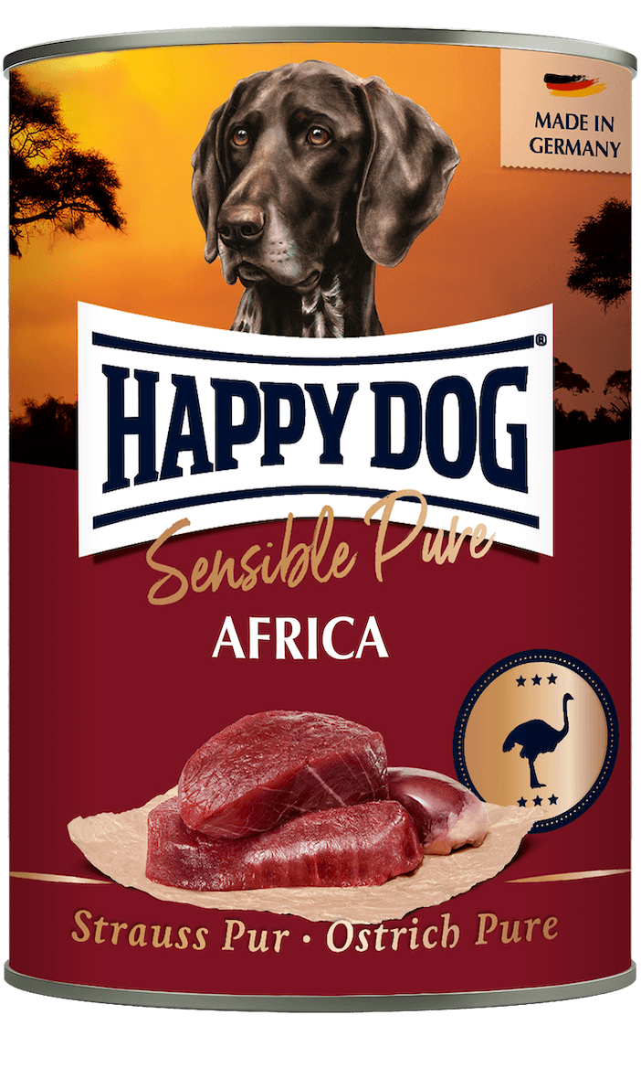 Pure Ostrich Wet Dog Food (Africa)