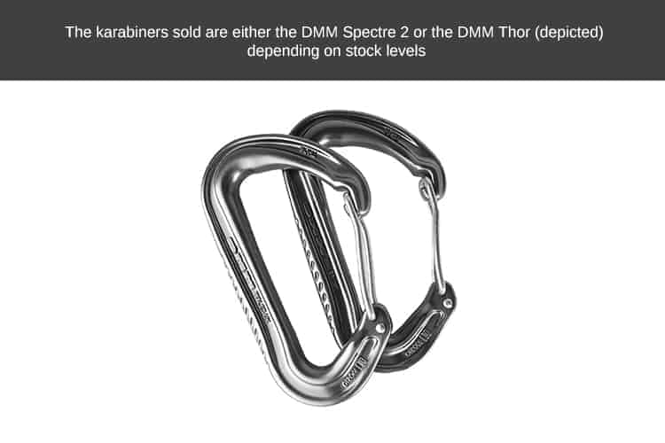 Hammock / Climbing Karabiners x 2 (DMM)