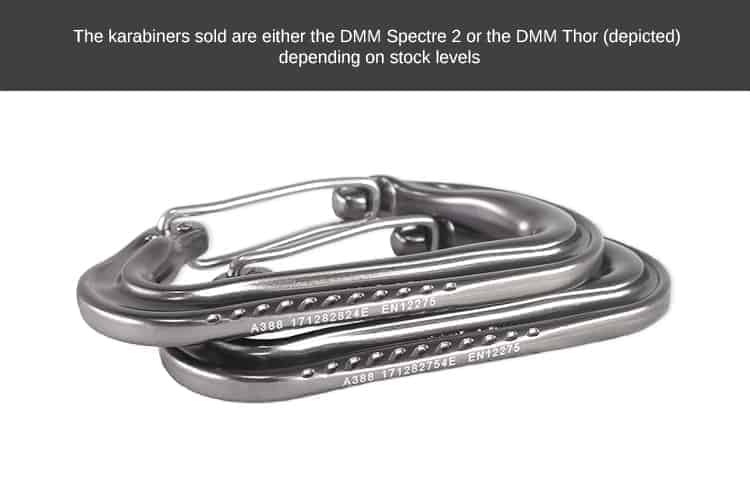 Hammock / Climbing Karabiners x 2 (DMM)
