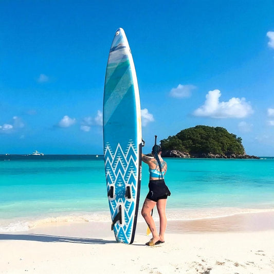 FatStick 12'6 Inflatable Touring Paddle Board SUP Package | With Seat