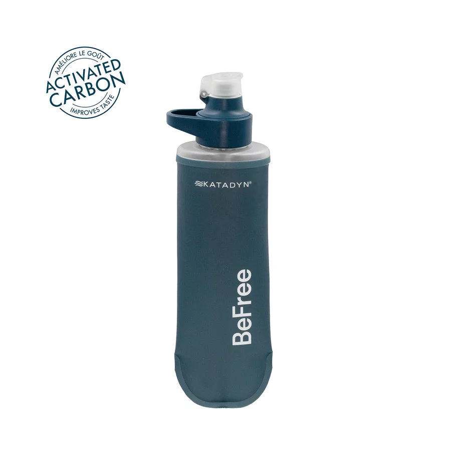 Katadyn BeFree Activated Carbon 0.5L Filter Bottle (Slate Blue)