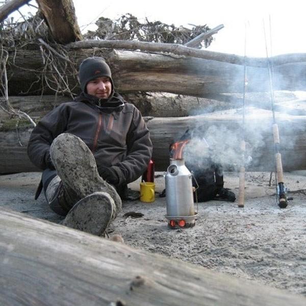 Kelly Kettle 'Trekker' 0.6 ltr (Stainless Steel)